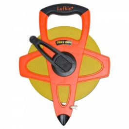 Lufkin 328' (100m) Hi-Viz Open Reel Tape Measure