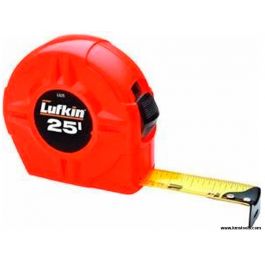 Lufkin 25' x 1" Hi-Viz Power Return Tape Measure