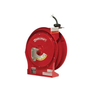 Reelcraft L 5550 123 X 12/3 50 ft. Premium Duty Flying Lead Cord Reel