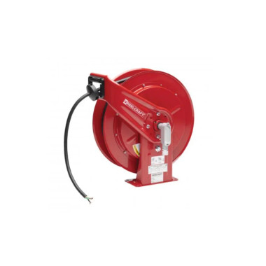 Reelcraft L 70100 123 X 12/3 100 ft. Heavy Duty Flying Lead Power Cord Reel