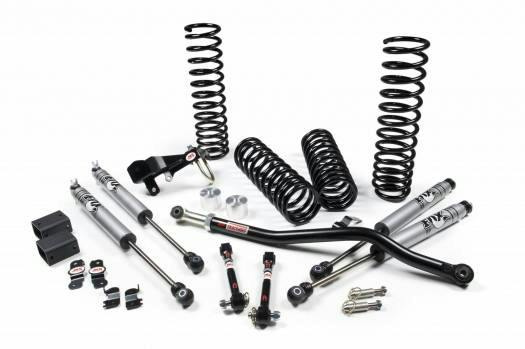 JKS Manufacturing JSPEC113KFA 2007-2018 Jeep Wrangler (JK) J-Konnect4Dr 3.5in System w/ Fox Adventure Series