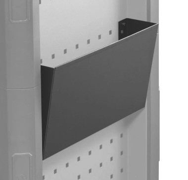 Boxo MAA021 Document Holder, Fits Perforated Wall