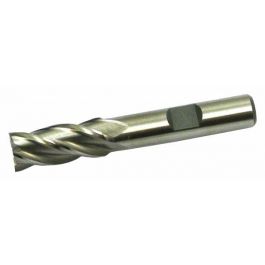 Magnum HSS End Mill, 7/16" Cutter, 3/8" Shank, 4-Flute - EM716