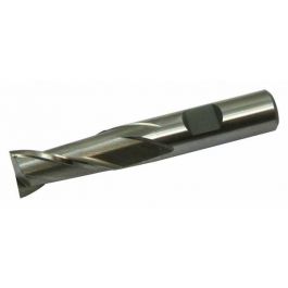 Magnum 2-Flute End Mill, 9/16", High Speed Steel, 1/2" Shank - EM916F2