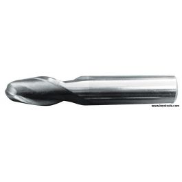 Magnum HSS Ballnose End Mill, 1/4" Cutter, 3/8" Shank - EMB14