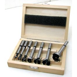 Magnum 7pc Forstner Bit Set with Wooden Box - FBSET07