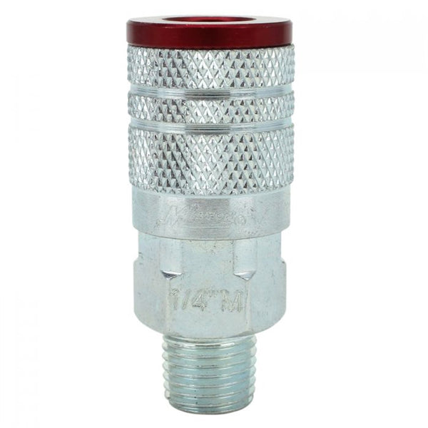 5 Pk. of 1/4" Female M-Style Pneumatic Coupler