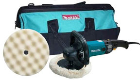 Makita 7 in Variable Speed Electronic Polisher Kit9237CX2
