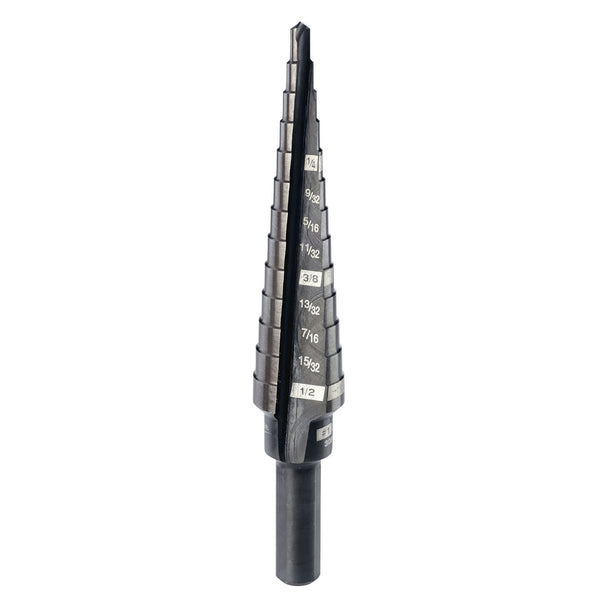 Milwaukee #1 Step Drill Bit 1/8 in. - 1/2 in.