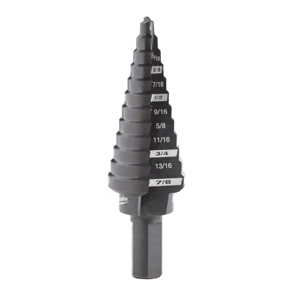 Milwaukee #4 Step Drill Bit 3/16 in. - 7/8 in.