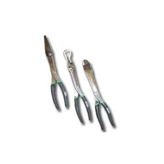 3 Pc. 11 inLong Reach Pliers Set