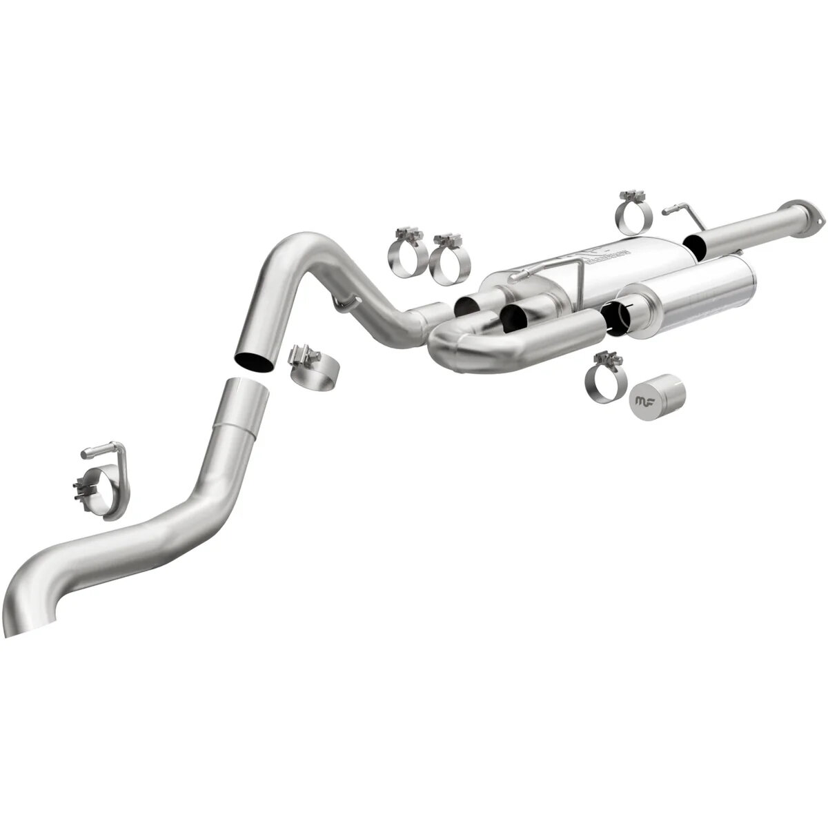 Magnaflow 19583 Overland Series Cat-Back Performance Exhaust System for 16-23 Toyota Tacoma 3.5L