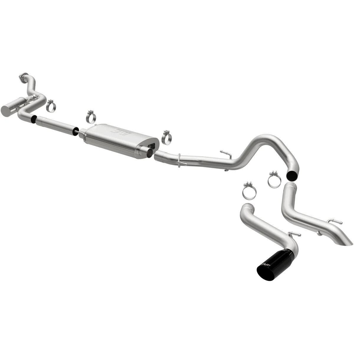 Magnaflow 19678 Overland Series Cat-Back Performance Exhaust System for 24-26 Toyota Tacoma with 2.4L