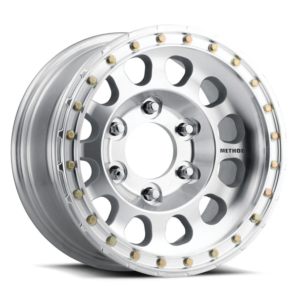 Method Race Wheels  Beadlock Series MR103 in Machined for 21-26 Ford Bronco & 05-26 Toyota Tacoma