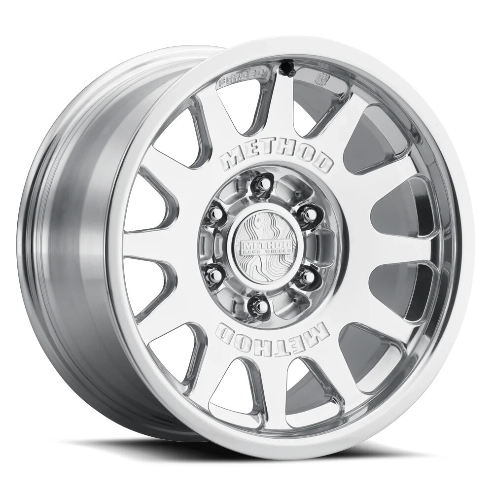 Method Race Wheels  Bead Grip Series MR203 Wheel in Polished for 21-26 Ford Bronco & 05-26 Toyota Tacoma