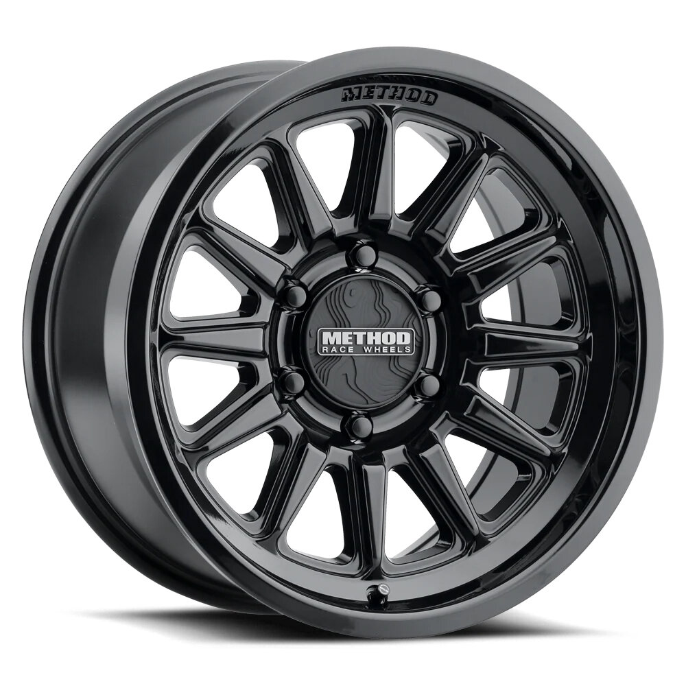 Method Race Wheels MR323785601300 Standard Series MR323 Wheel - 17x8.5 with 4.72in Backspace in Black for 21-26 Ford Bronco & 05-26 Toyota Tacoma