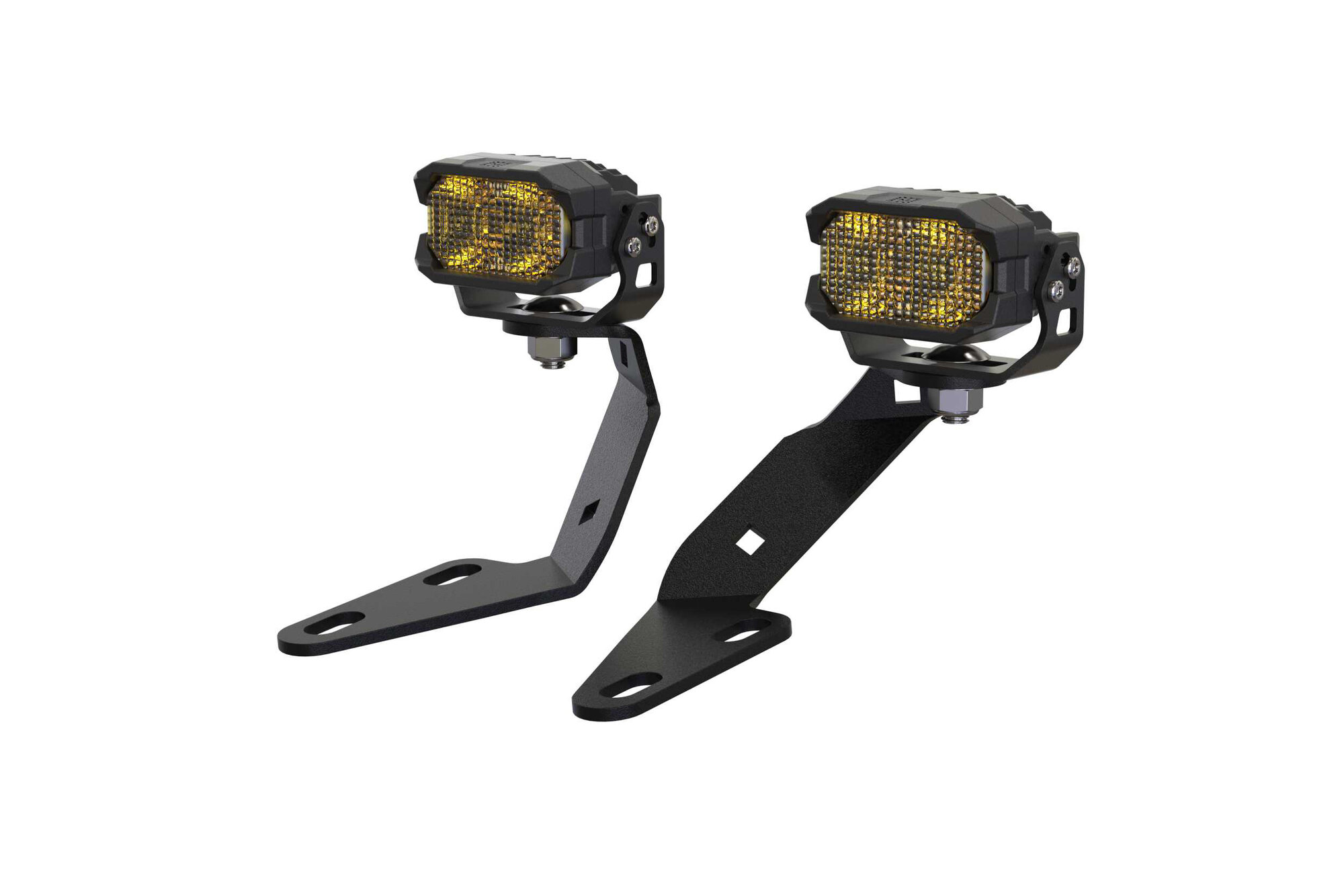 Morimoto 2B-PLR-KIT-1048 2Banger LED Ditch Light System - NCS Spot Beam in White for 16-23 Toyota Tacoma