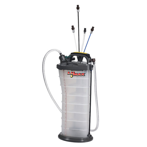 Lumax Gold/Silver LX-1314 Manual/Pneumatic 2-in-1 Extractor (2.6G 10L Capacity).