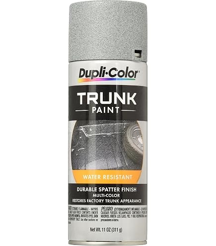 Gray and White Trunk Reconditioning Spatter Paint, Spray Paint 11 oz Can