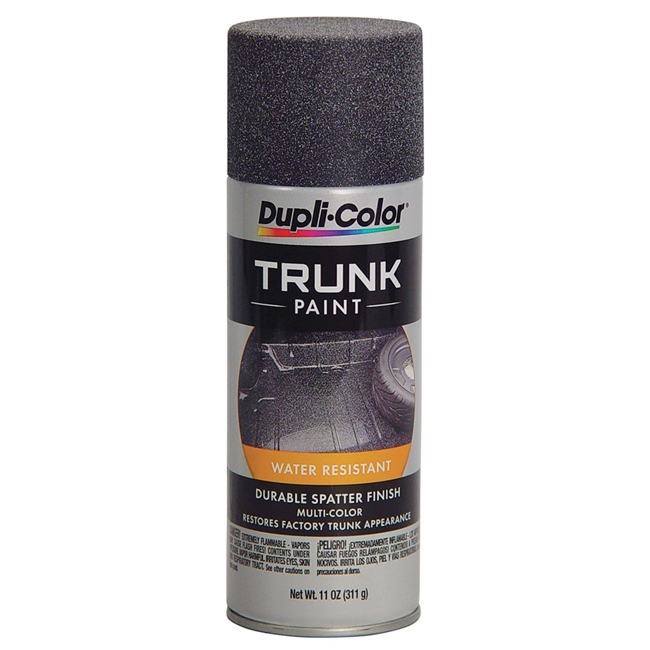 Black and Gray Trunk Reconditioning Spatter Paint, Spray Paint 11 oz Can