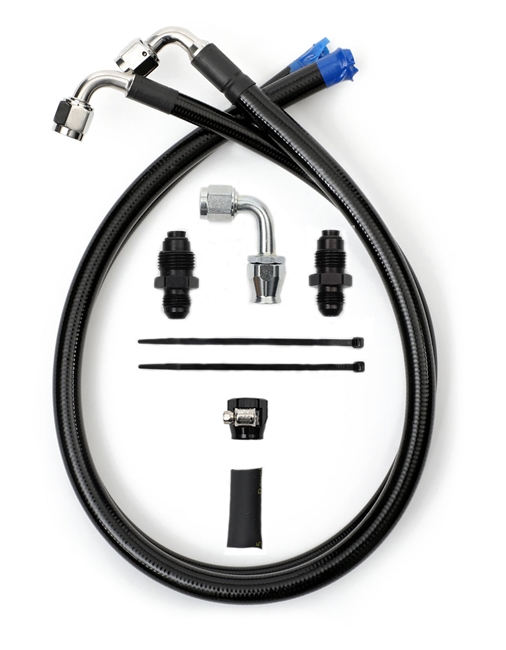 Camaro Power Steering Hoses Set, Hi-Performance for Hi-Performance Rack and Pinion Feel Gear Box, Delphi 600