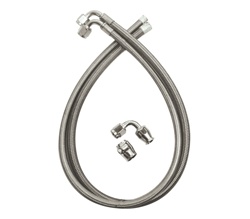 Camaro Power Steering Hose Kit for Early 1965 - 1981 GM Gear Box with Inverted Flare Ports