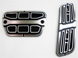 2010 - 2014 Camaro Pedal Pad Kit, Automatic Transmission, Custom Billet Aluminum