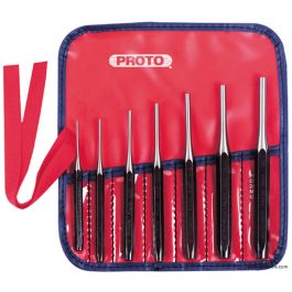 Proto 7 Pc Super-Duty Drive Pin Punch Set