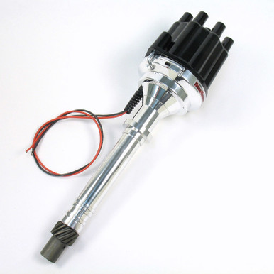 SBC/BBC Billet Dist. w/ Black Cap D100800