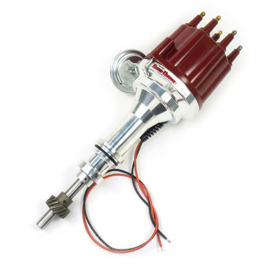 SBF Billet Distributor w/Red Male Cap D130711