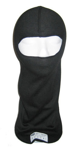 Head Sock Black Single Eyeport 2 Layer 1421