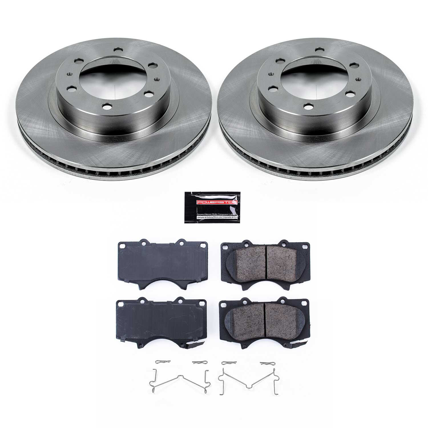 PowerStop Z17 Stock Replacement Brake Kit for 05-23 Toyota Tacoma