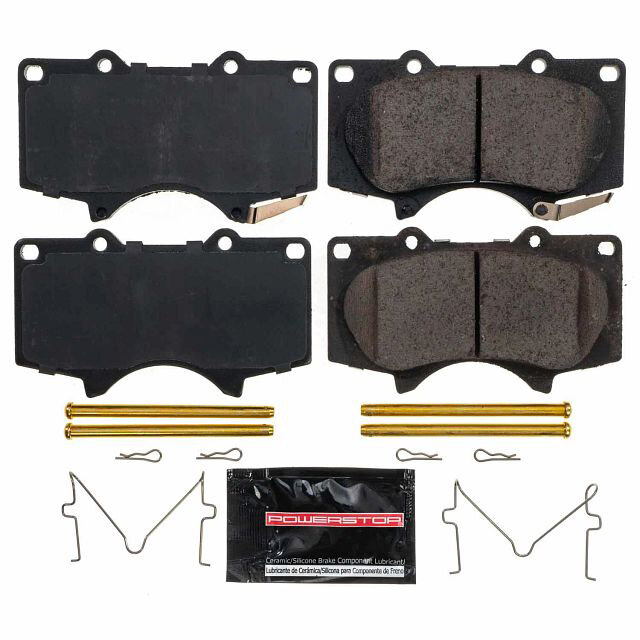 PowerStop Z23-976 Z23 Evolution Sport Carbon-Fiber Front Brake Pads for 05-23 Toyota Tacoma