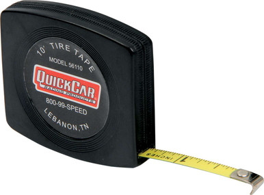 QuickCar Tire Tape 10' x 1/4" Magnetic Back QRP56-110