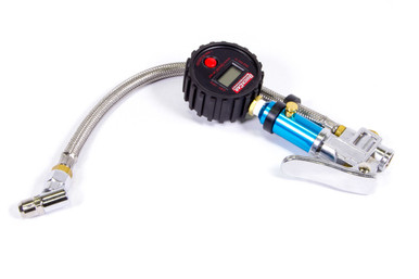 QuickCar Tire Inflator Digital 0-100 psi 2-1/4 in Black Face QRP56-270