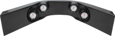 QuickCar Extreme 4-Gauge Molded Dash Black OP/WT/OT/FP 61-7724
