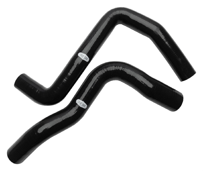 1987 - 1992 V8 5.7L Camaro with Tune Port Injection Silicone Radiator Hose Kit, Black