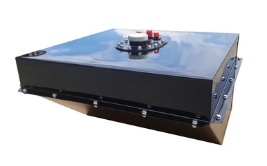 Fuel Cell Wedged 30 Gal Multi-Lvl Black 10an SFI 1302YD-L
