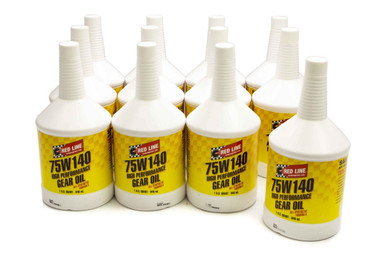 Redline 75w140 Gear Oil Case 12 x 1qt 57914 CASE/12