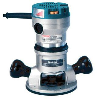 Makita 2-1/4 inHP Router, Variable Speed RF1101