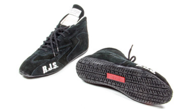 RJS Redline Shoe Mid-Top Black Size 9 SFI-5 500020155
