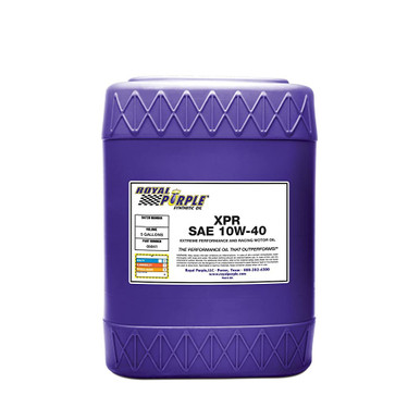 Royal Purple Synthetic Racing Oil XPR 5-Gallon (10W40) 5041