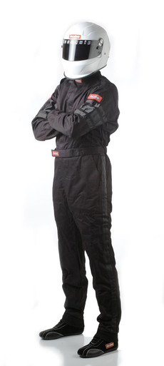 Racequip Black Suit Single Layer Large 110005