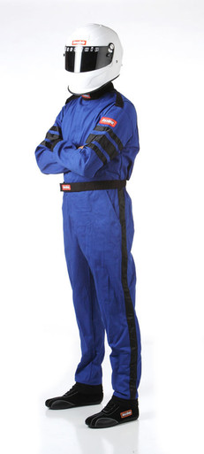 Racequip Blue Suit Single Layer Large 110025