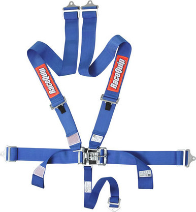 Racequip 5pt Harness Set L&L Blue SFI 711021