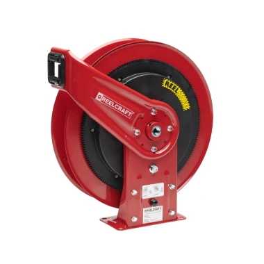 Reelcraft RS7600 OHP 3/8 in. x 50 ft. REELSAFE Controlled Return Hose Reel