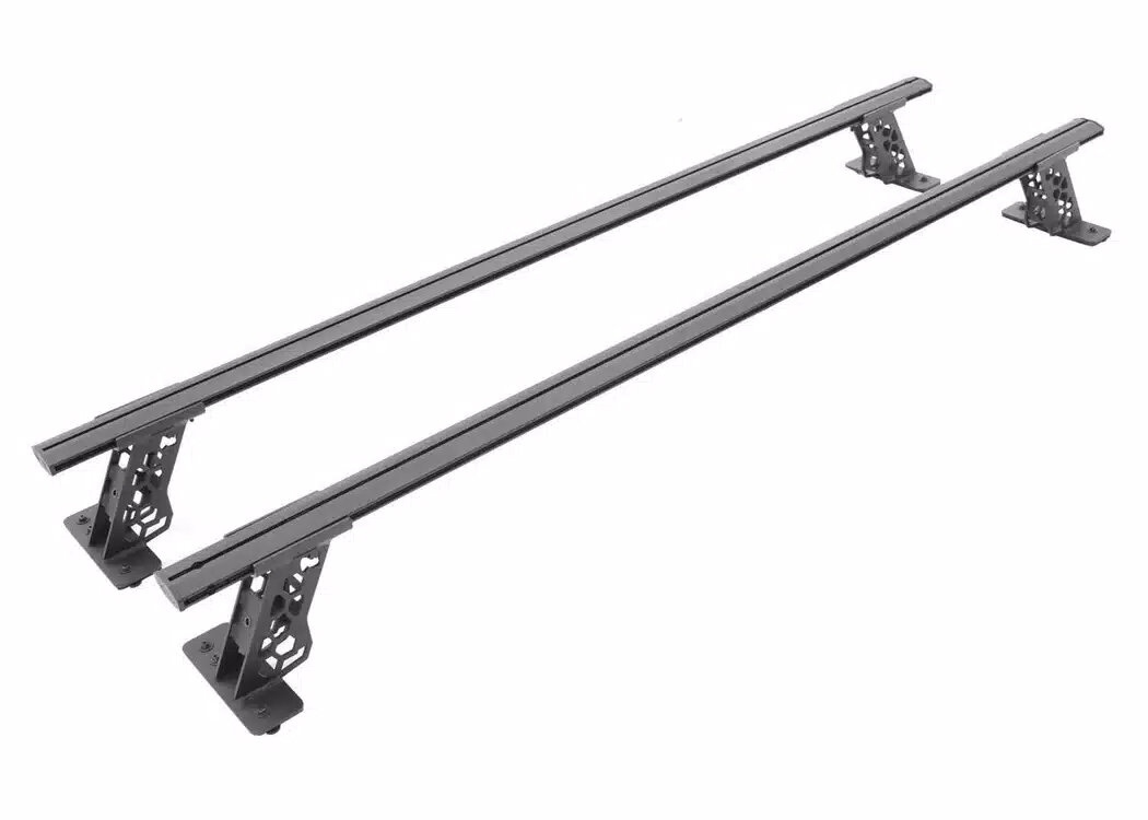 RealTruck Go Rhino XRS Cross Bar Kit for 16-26 Toyota Tacoma with 5' Bed