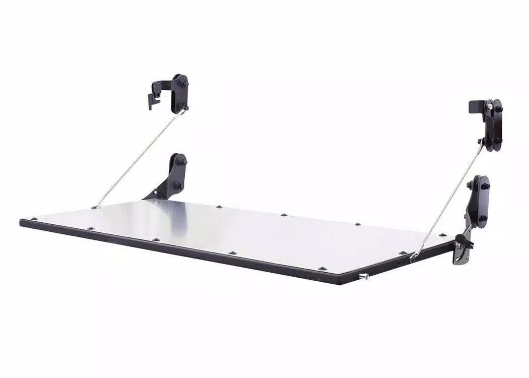 RealTruck Go Rhino 5950110T XRS Accessory Gear Table for 16-26 Toyota Tacoma with Go Rhino Overland Xtreme Rack