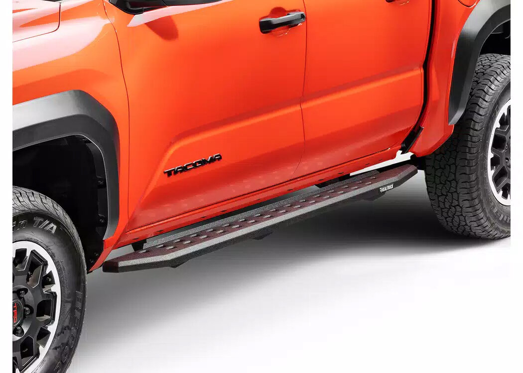 RealTruck Go Rhino RB20 Slim Running Boards for 05-26 Toyota Tacoma Double Cab