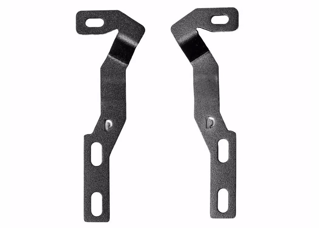 RealTruck Go Rhino 732370T XE Hood Hinge Light Mounts for 16-23 Toyota Tacoma